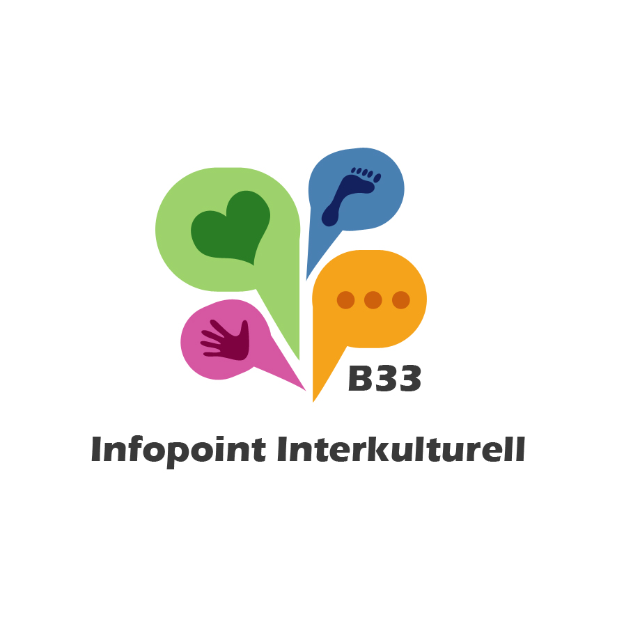 Logo des B33 Infopoint INTERKULTURELL